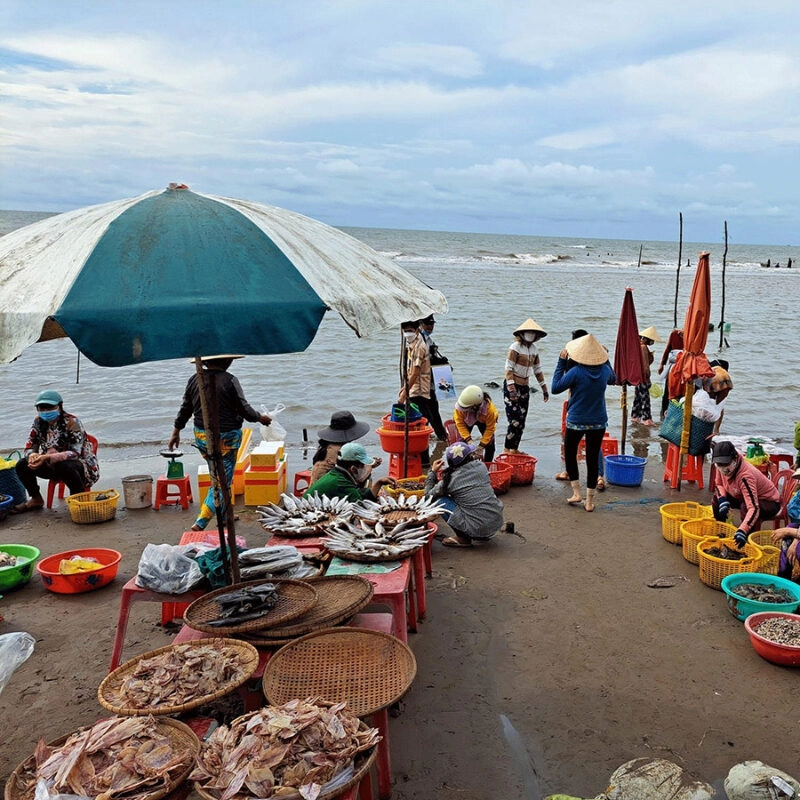 biển thạnh phú bến tre
