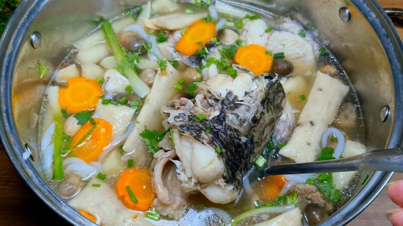 cách nấu bánh canh cá lóc