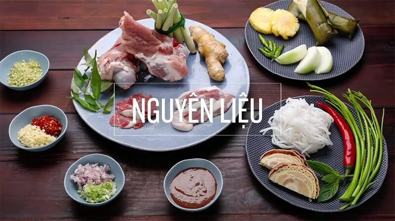 cách nấu bún bò