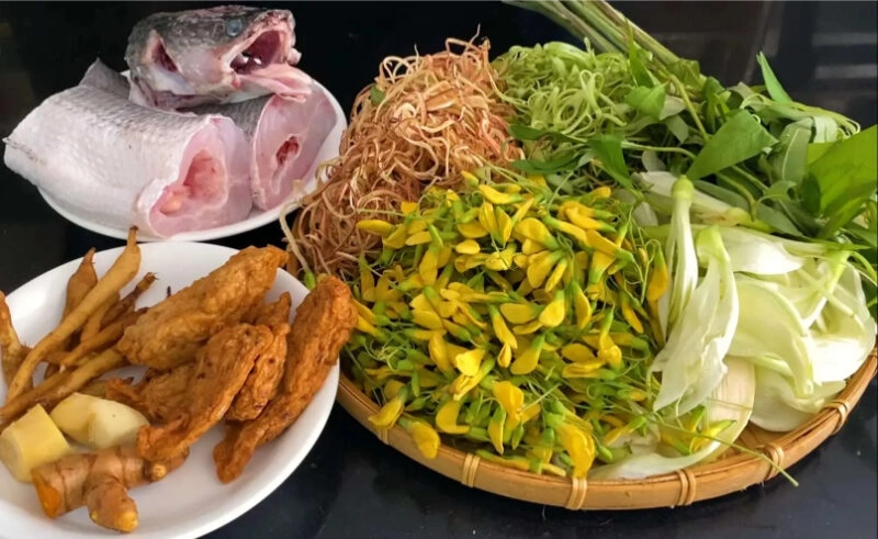 cách nấu bún cá