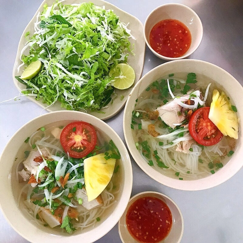 cách nấu bún cá ngừ
