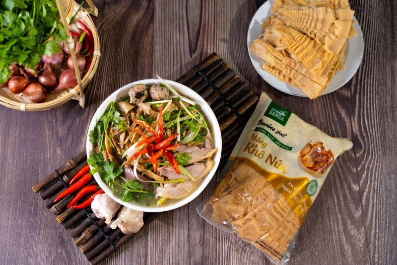 cách nấu bún măng vịt
