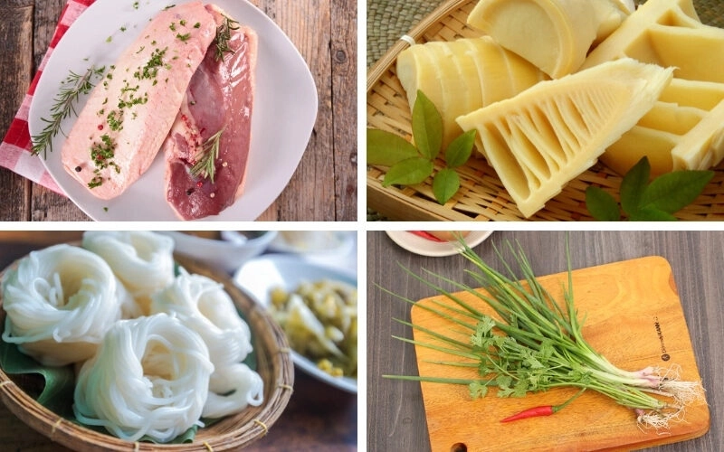 cách nấu bún măng vịt