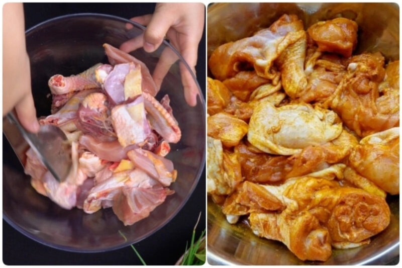 cách nấu cà ri gà