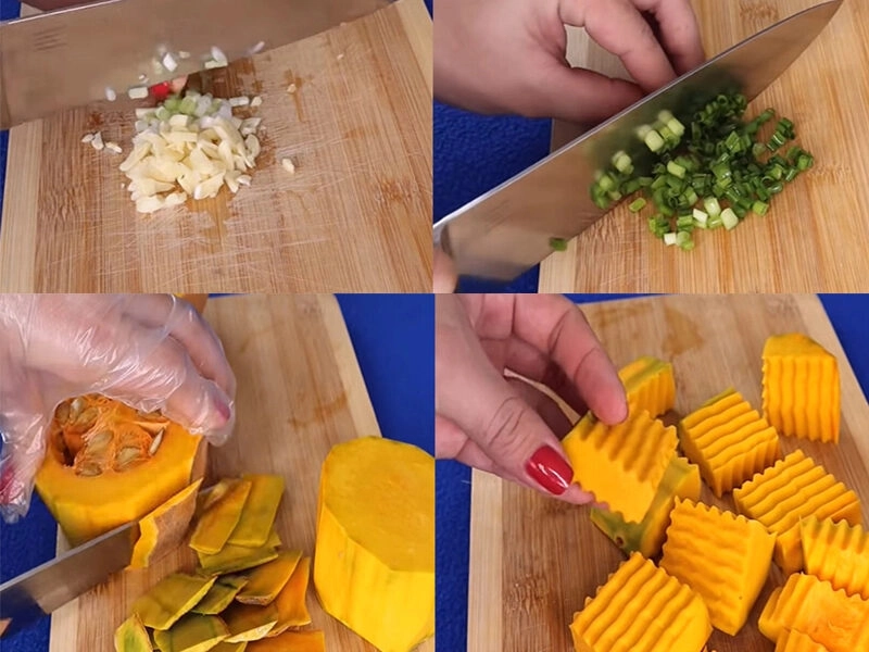 cách nấu canh bí đỏ