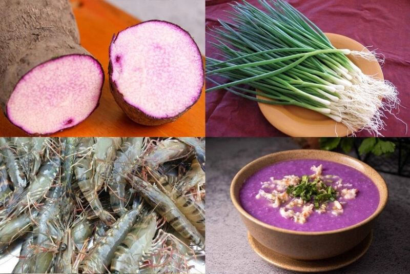 cách nấu canh khoai mỡ