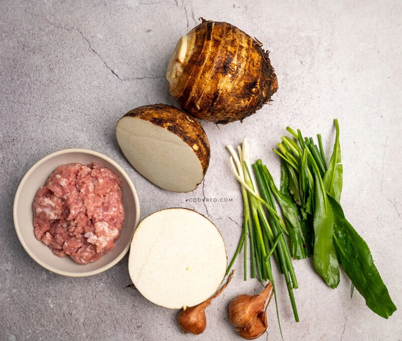 cách nấu canh khoai mỡ