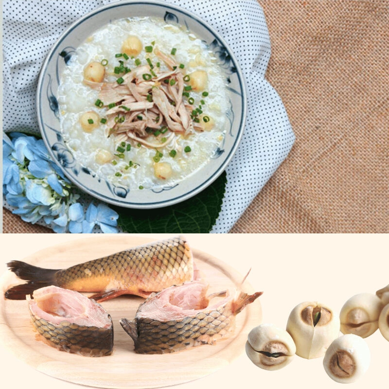 cách nấu cháo cá chép