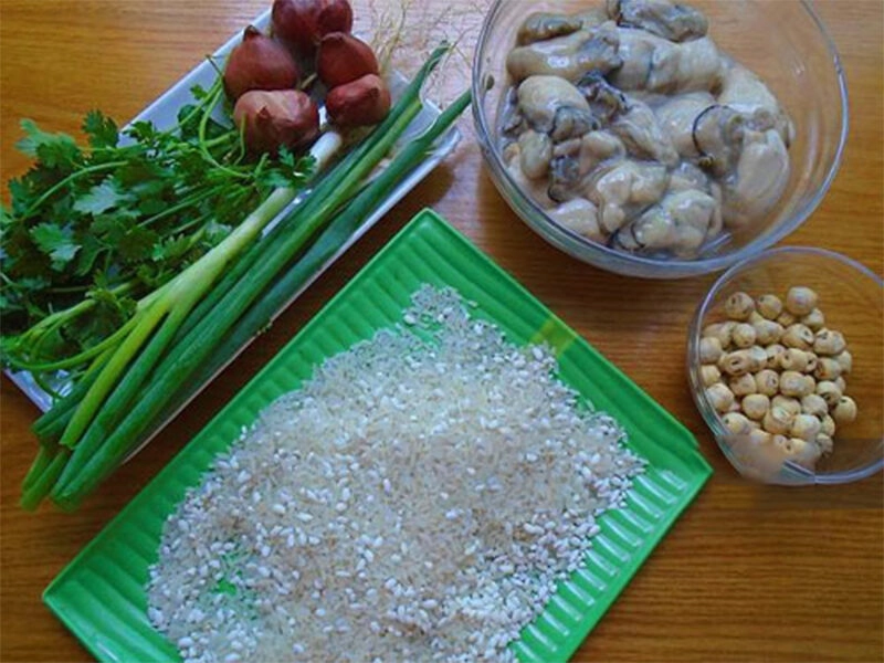 Cách nấu cháo hàu