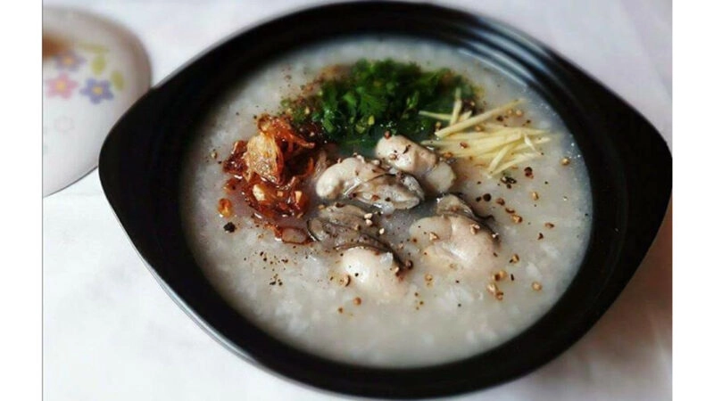 Cách nấu cháo hàu