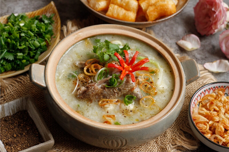 cách nấu cháo vịt