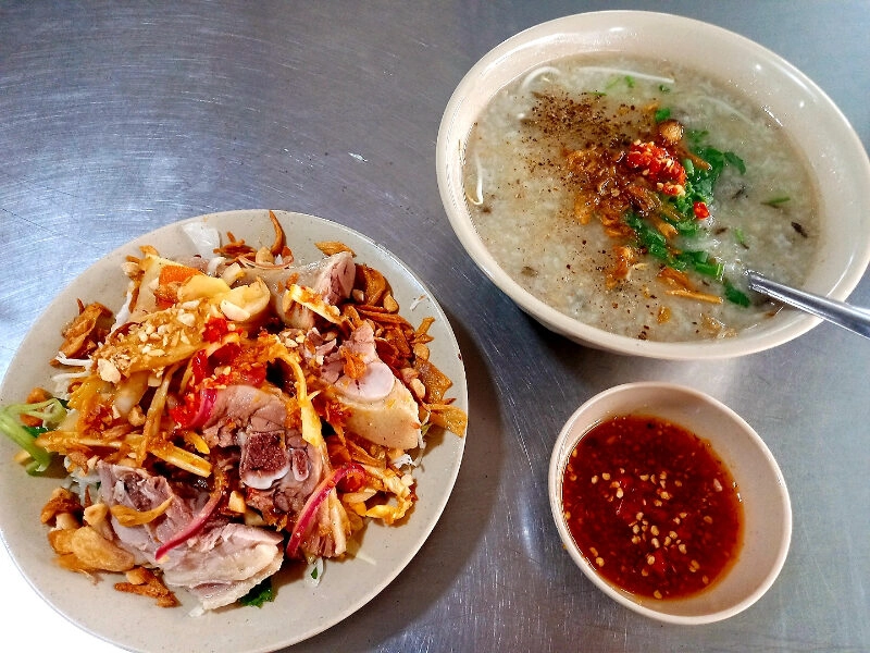 cách nấu cháo vịt