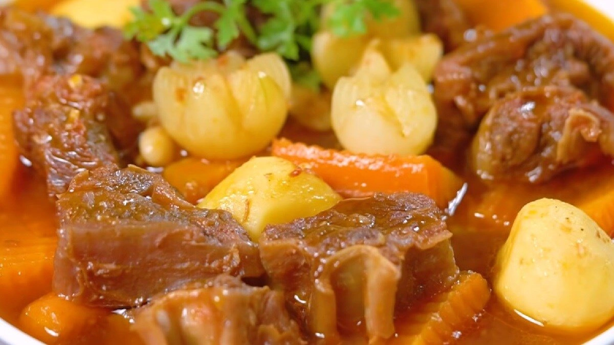 cách nấu lagu bò