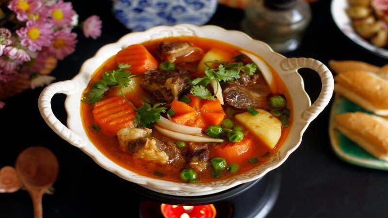 cách nấu lagu bò