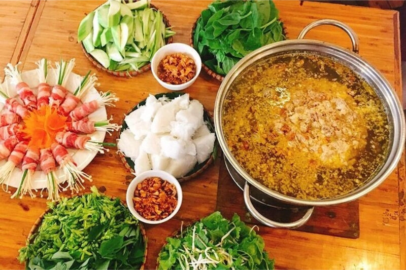 cách nấu lẩu cua đồng