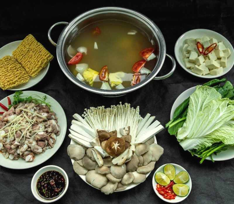 cách nấu lẩu gà