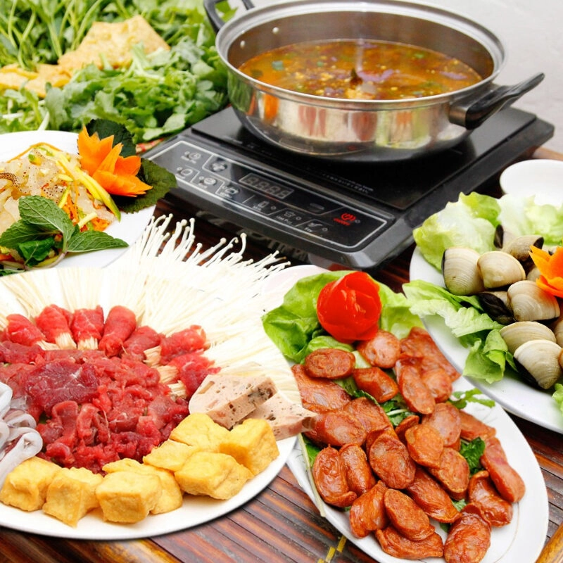 cách nấu lẩu gà