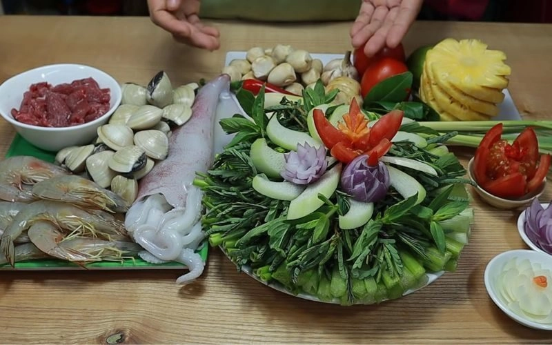 cách nấu lẩu hải sản