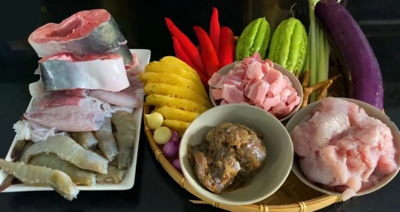 cách nấu lẩu mắm