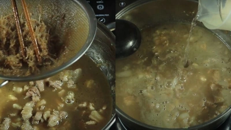 cách nấu lẩu mắm