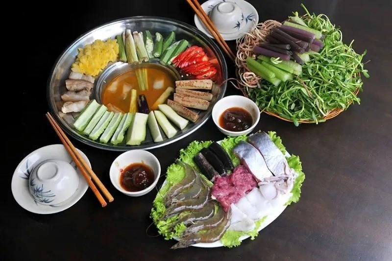 cách nấu lẩu mắm