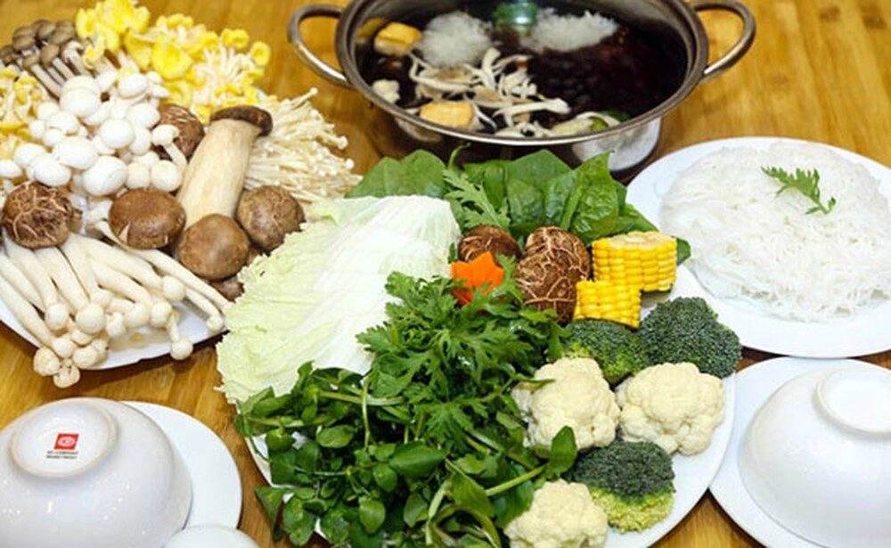 cách nấu lẩu thái chay