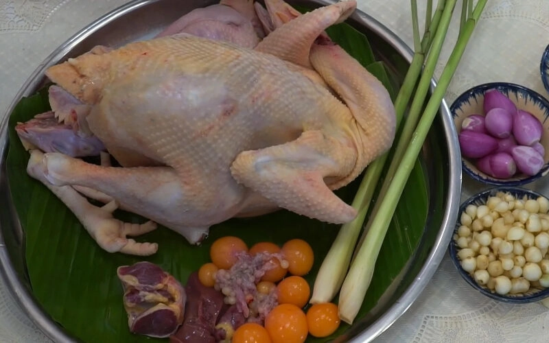cách nấu mì quảng gà