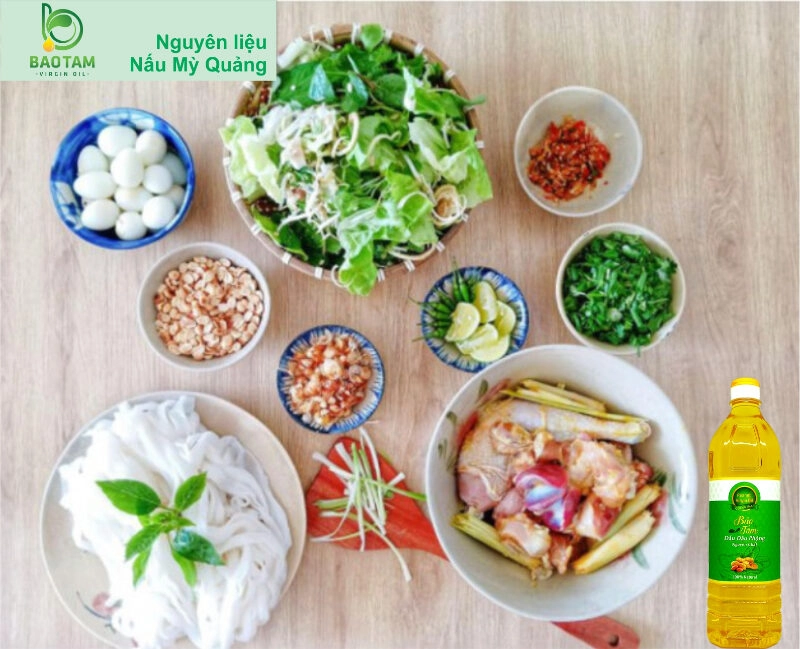 cách nấu mì quảng gà