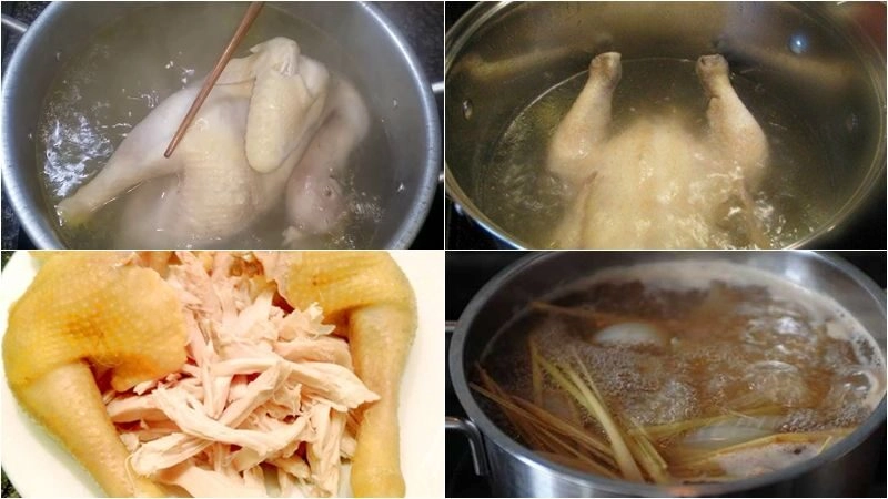 cách nấu phở gà