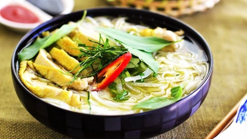 cách nấu phở gà