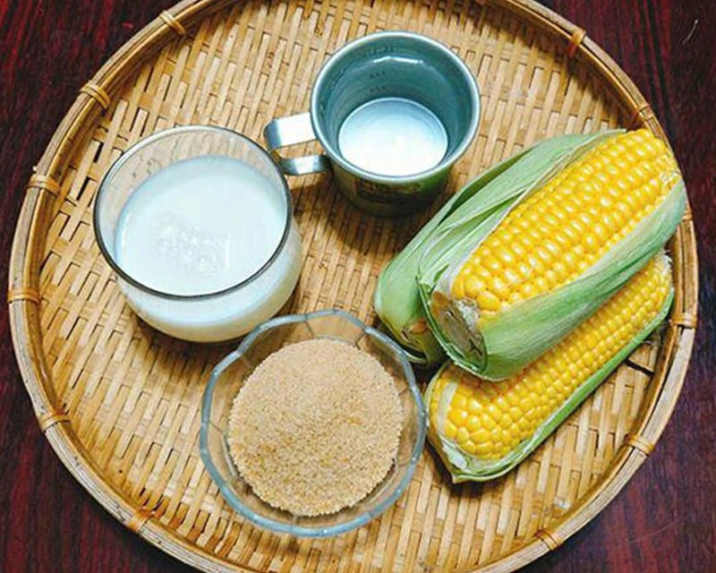 Cách nấu sữa bắp