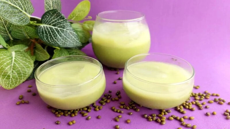 Cách nấu sữa đậu xanh