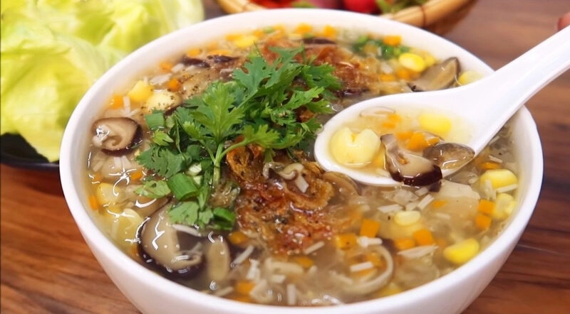 cách nấu súp cua