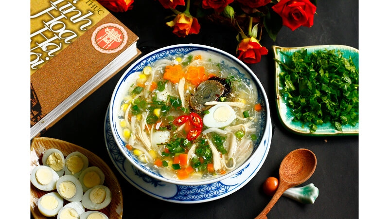 cách nấu súp gà