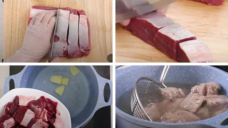 cách nấu thịt bò sốt vang miền bắc
