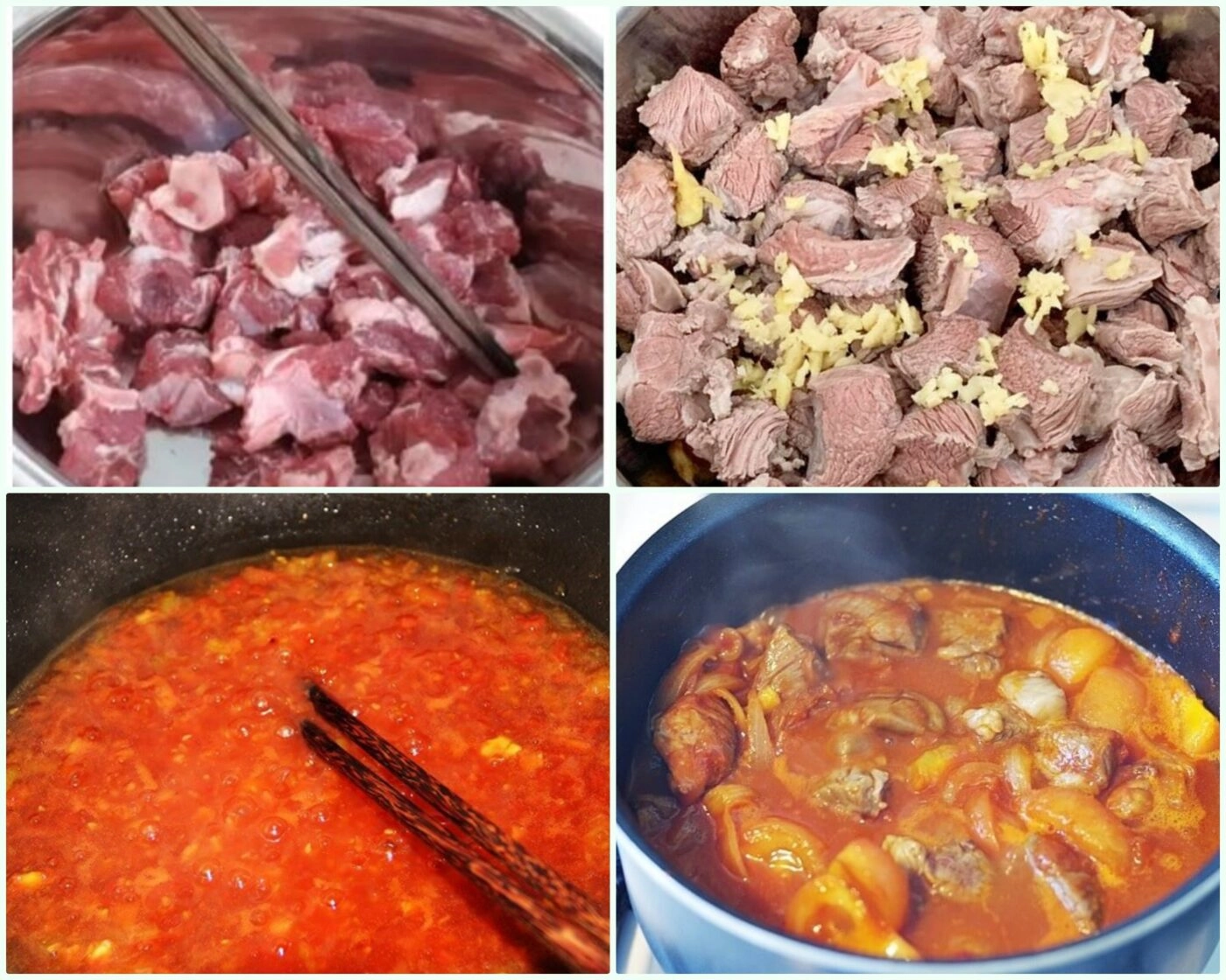 cách nấu thịt bò sốt vang miền bắc