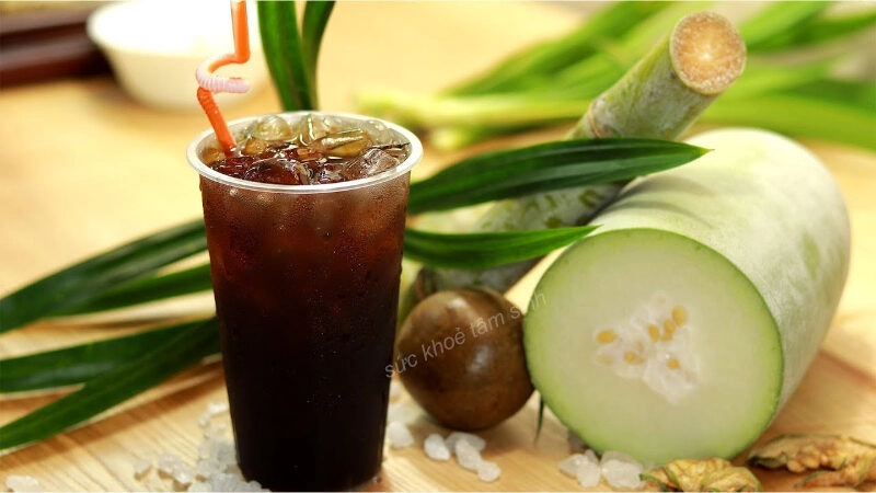 cách nấu trà bí đao
