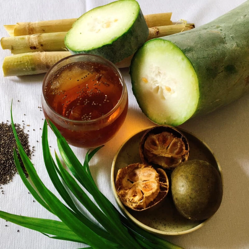cách nấu trà bí đao