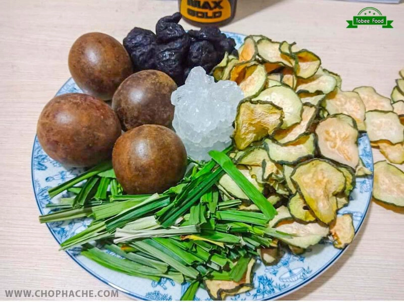 cách nấu trà bí đao