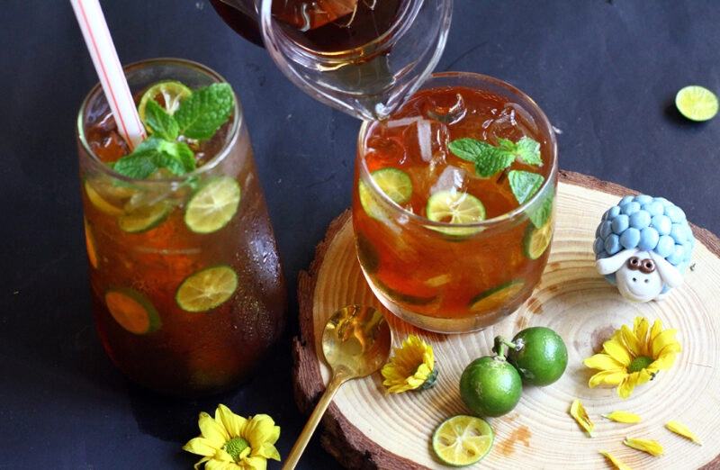 Cách nấu trà tắc