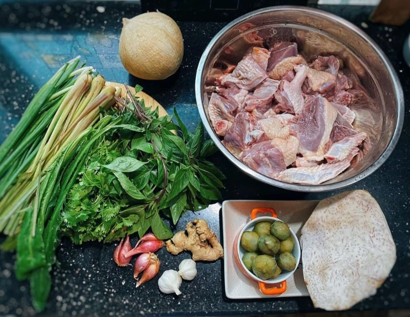 cách nấu vịt om sấu