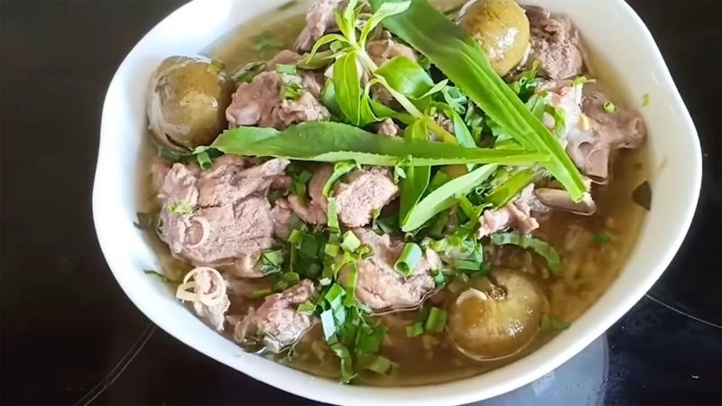 cách nấu vịt om sấu