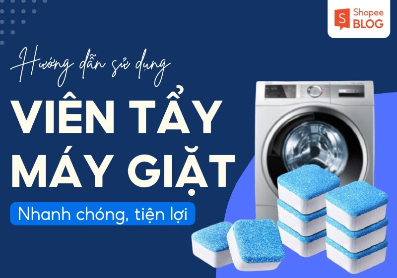 cách vệ sinh máy giặt