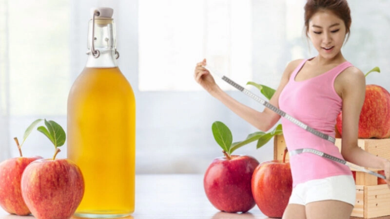 Kinh nghiệm giảm cân bằng giấm táo