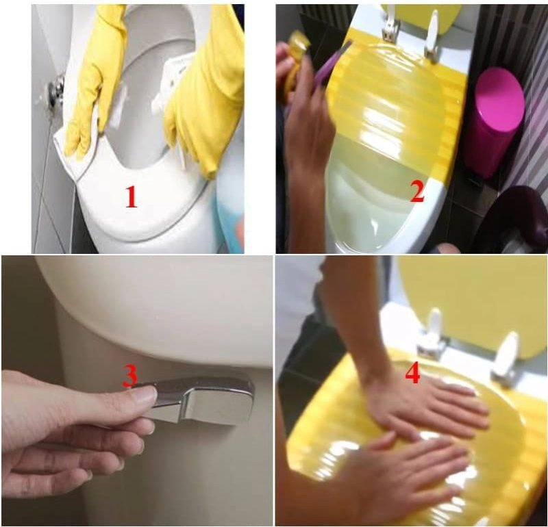 mẹo thông tắc bồn cầu