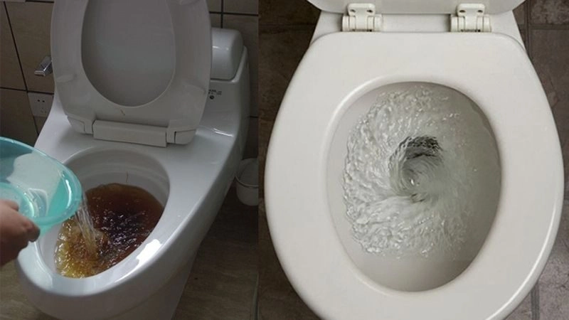 Mẹo Thông Tắc Bồn Cầu