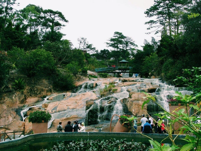 thác ở đà lạt