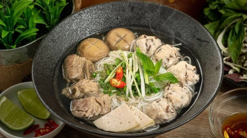 cách nấu bún mọc