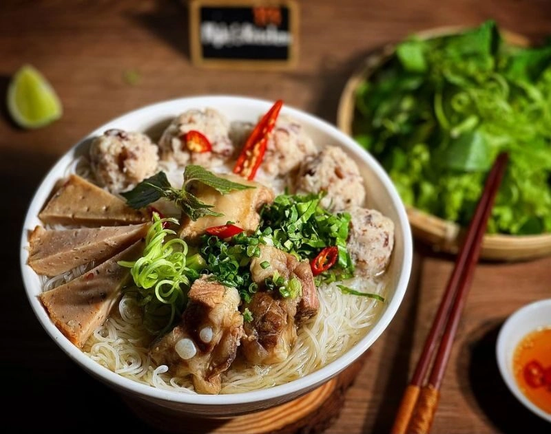 cách nấu bún mọc