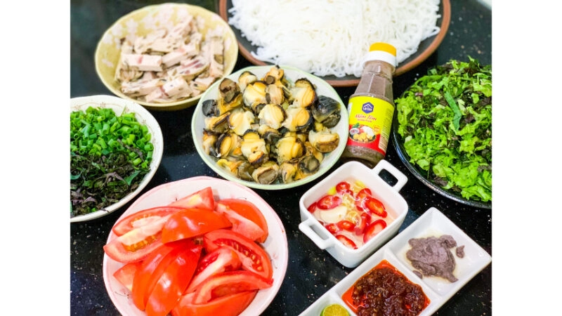 cách nấu bún ốc